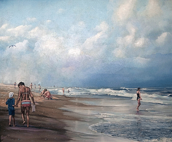 Assateague | Oil on Canvas | 20 inches by 24 inches.