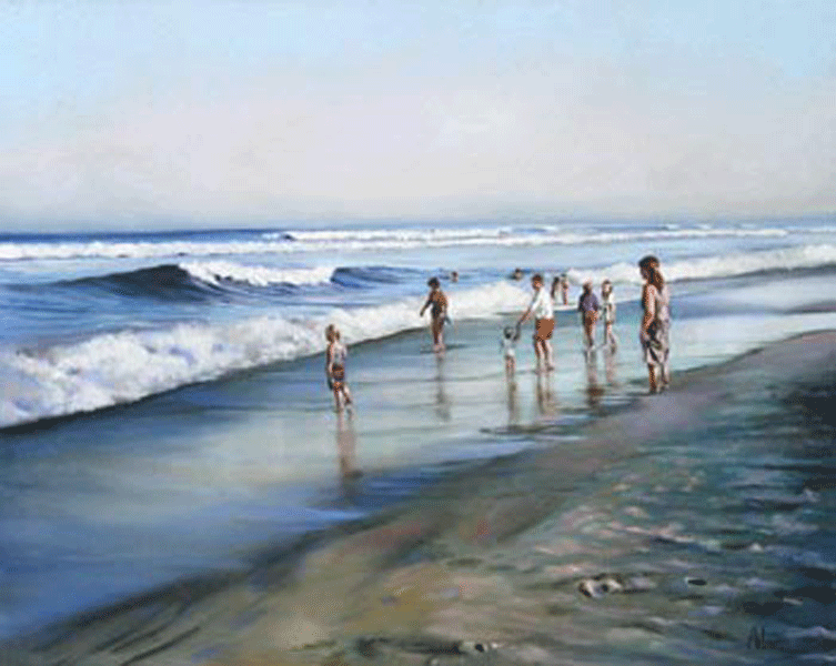 Beginnings | Oil on Canvas | 20 inches by 16 inches