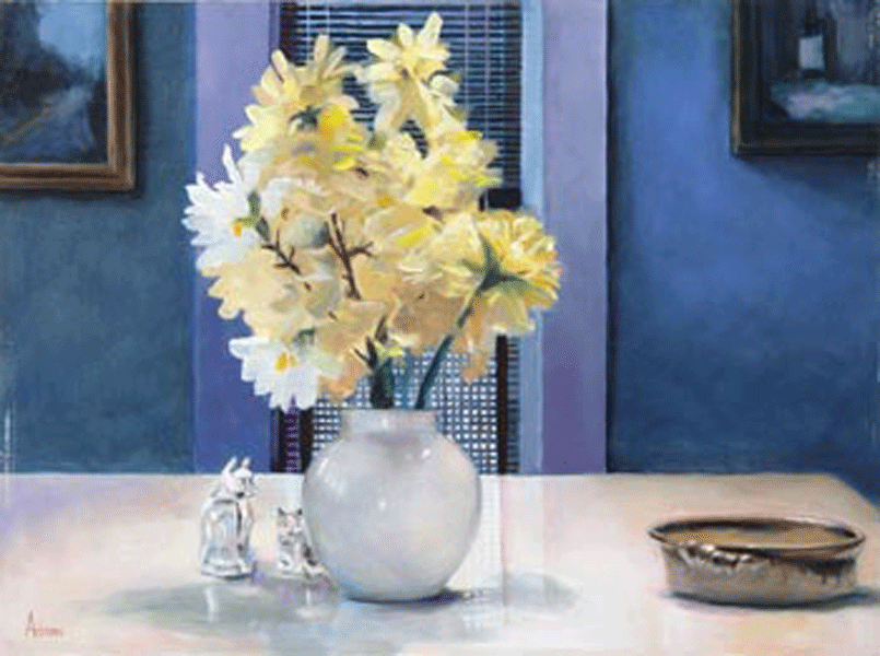 A Burst of Spring | Oil on Board | 16 inches by 12 inches